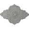 Ekena Millwork Piedmont Ceiling Medallion (Fits Canopies up to 6 1/2"), 67 1/8"W x 48 5/8"H x 1 7/8"P, Primed White CM67PE - alternate 1